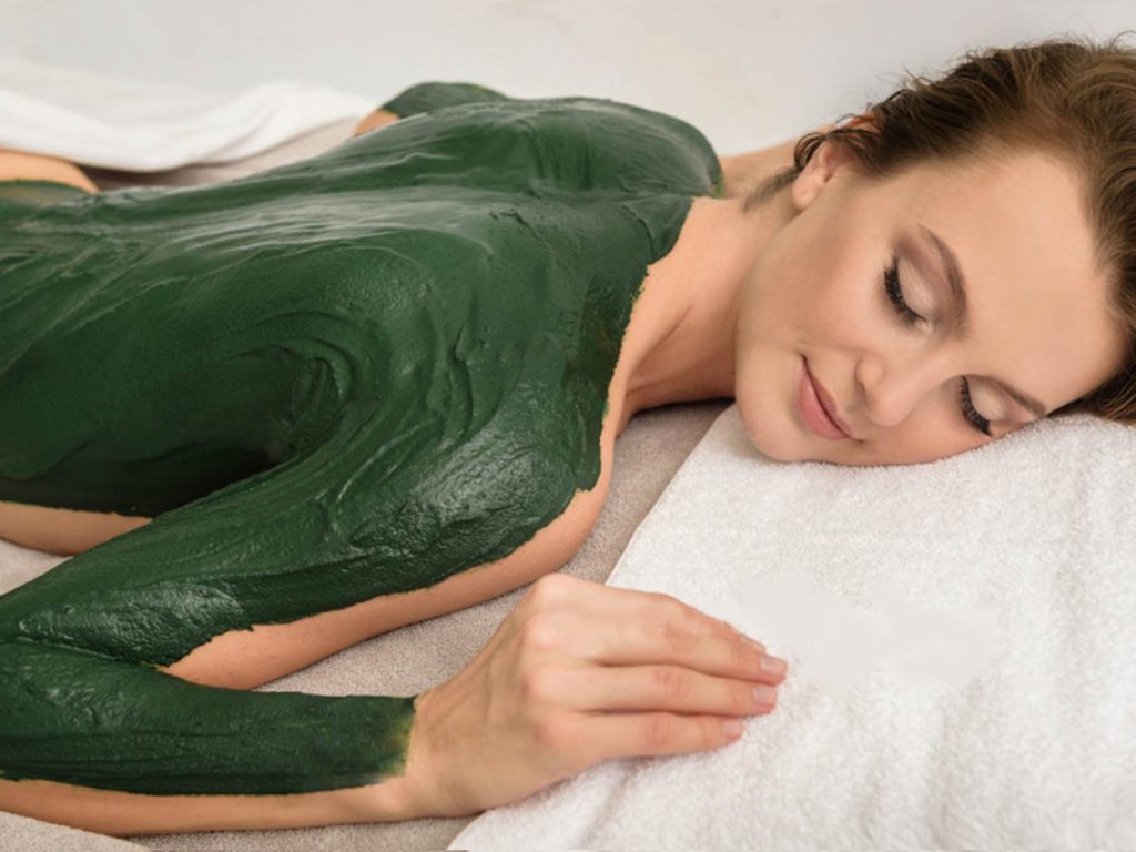 algae spirulina body wraps massage